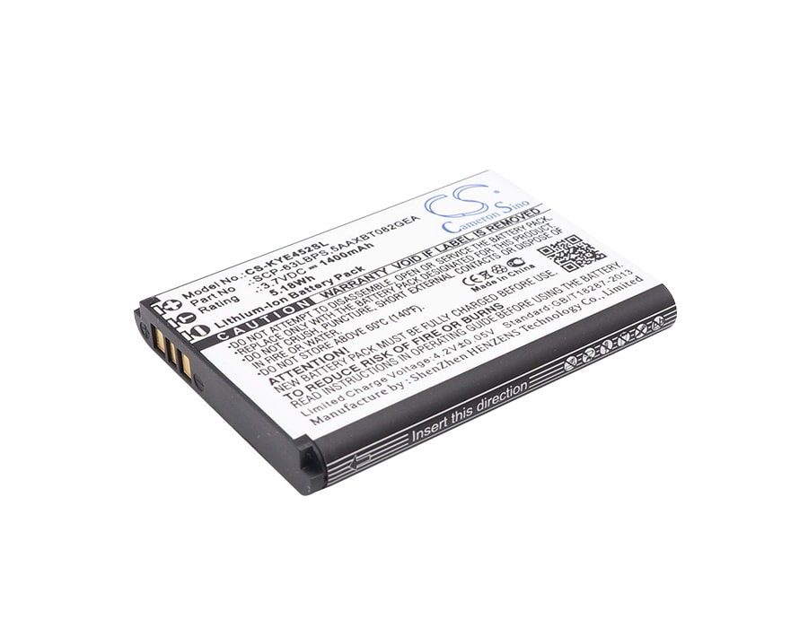 Batteri til SmartPhone, mobil til Kyocera DuraXV, DuraXA, DuraXE osv.