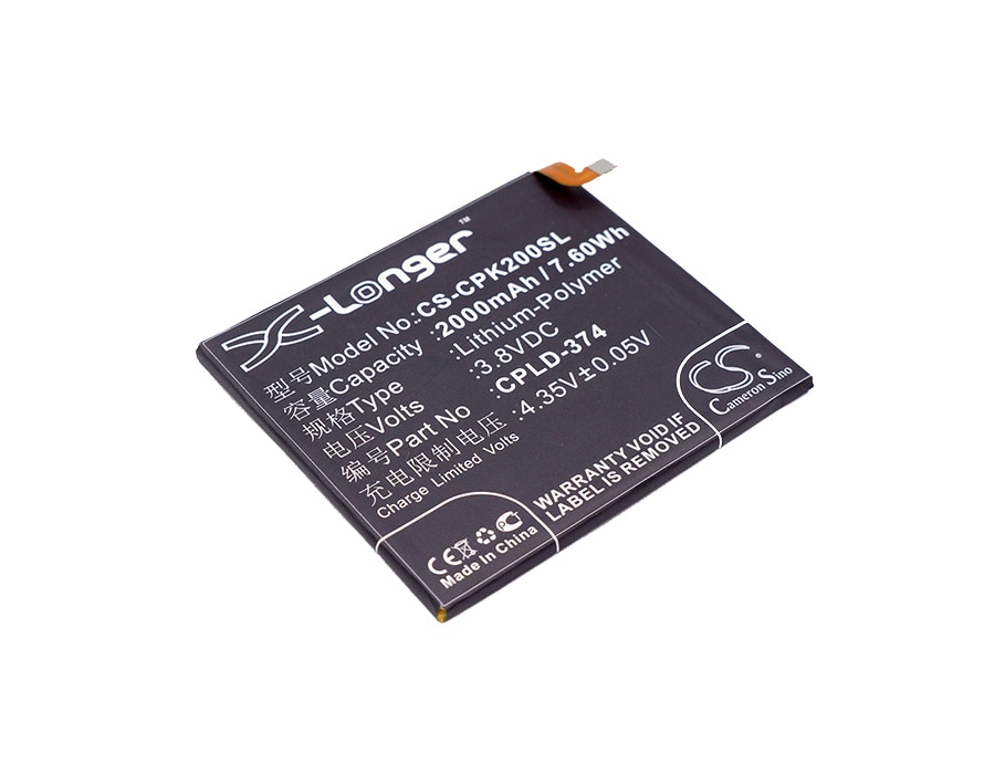 Batteri til SmartPhone, Mobil til Coolpad ivvi K2, ivvi K2-01, Y72