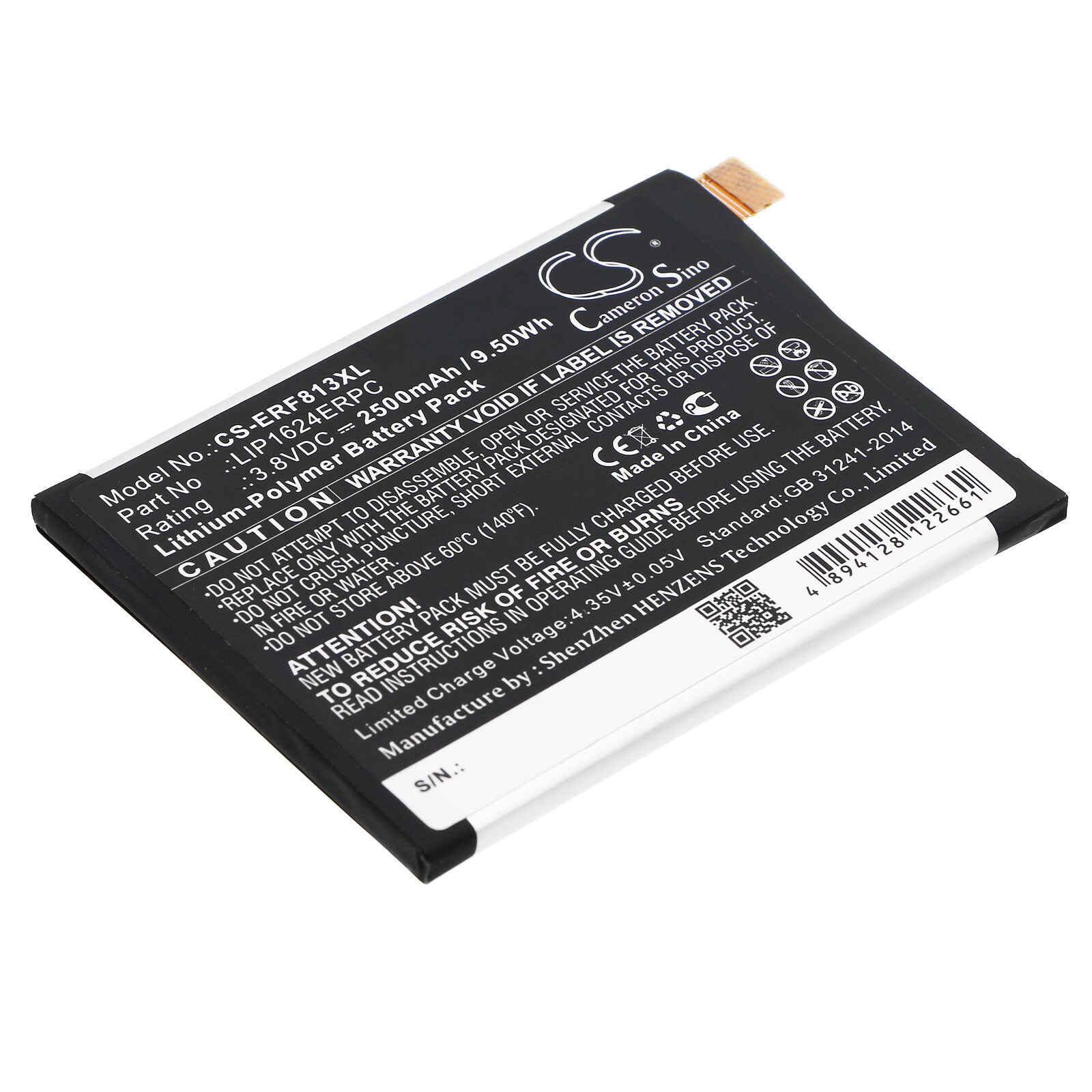 Batteri til SmartPhone, Mobil til Sony Xperia X Performance, F8131 og andre.