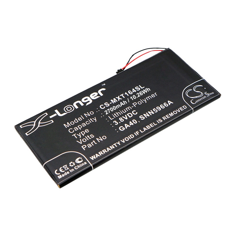 Batteri til SmartPhone, Mobil til Motorola Moto G4 Plus, Moto G4 Plus TD-LTE, XT1644 og andre.