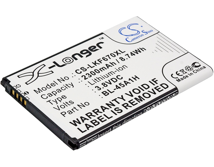 Batteri til SmartPhone, Mobil til LG K10, K420N, K10 4G LTE og andre.
