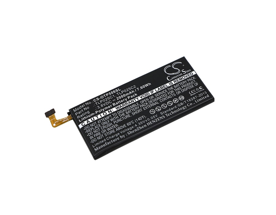 Batteri til SmartPhone, Mobil til Alcatel One Touch Pop 4+, One Touch Pop 4 Plus og andre.