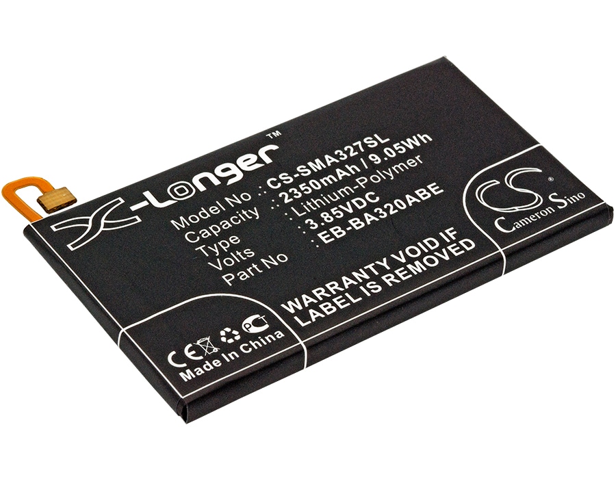 Batteri til SmartPhone, Mobil til Samsung Galaxy A3 2017, SM-A320, SM-A320FL og andre.