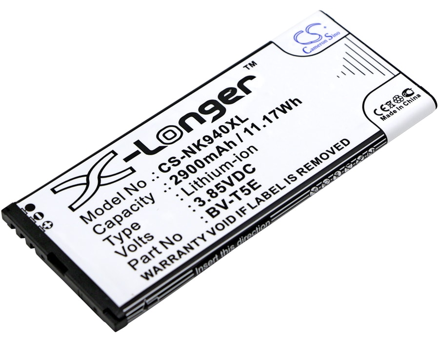 Batteri til SmartPhone, Mobil til Microsoft Lumia 940, Lumia 940 XL, Lumia 950 og andre.