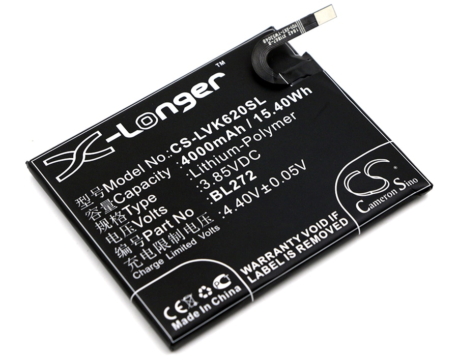 Batteri til SmartPhone, Mobil til Lenovo Vibe K6 Power, K33A42