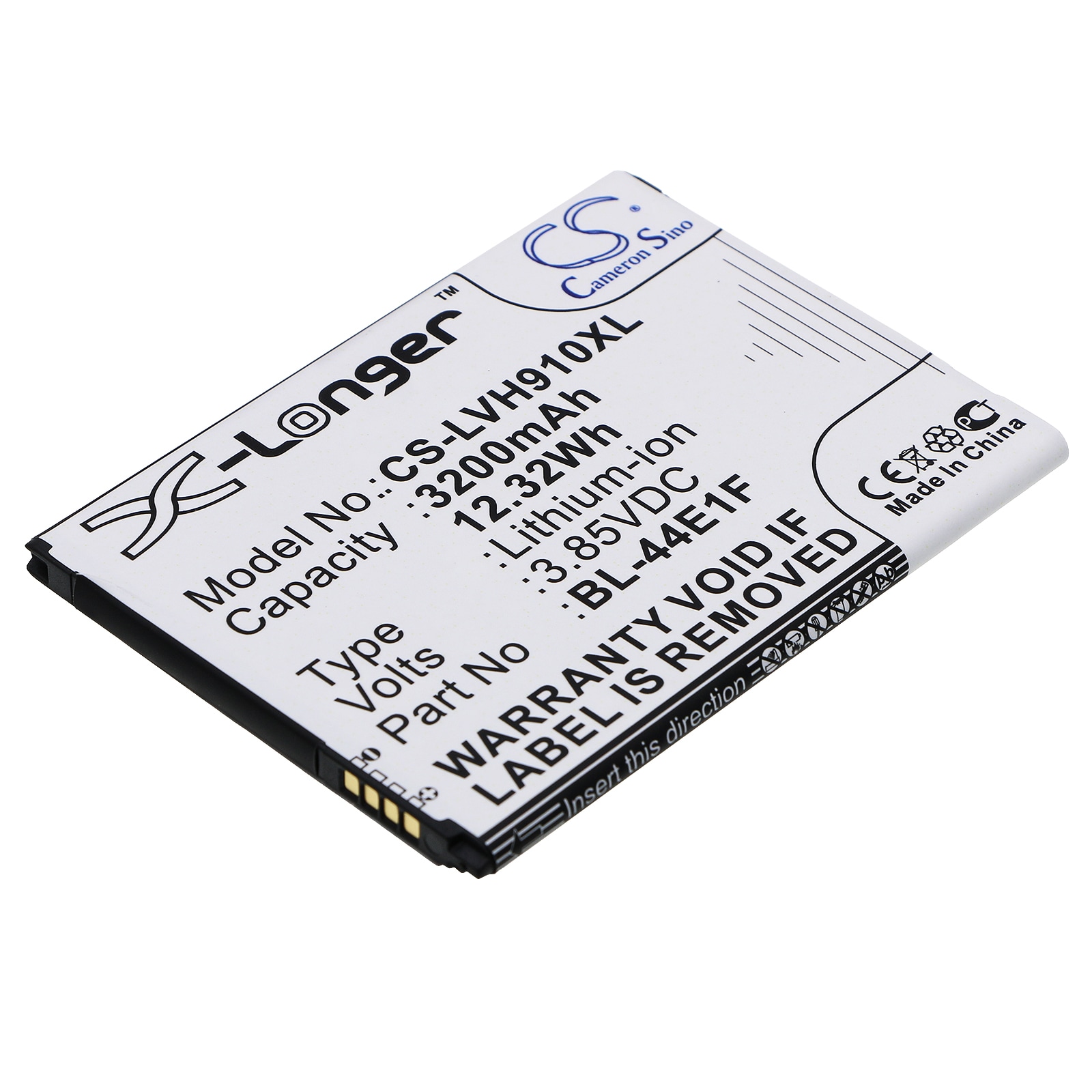 Batteri til SmartPhone, Mobil til LG VS995, V20, H990ds osv.