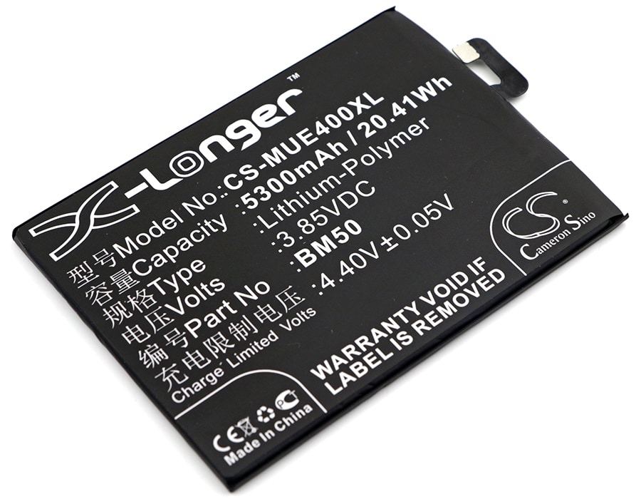 Batteri til SmartPhone, Mobil til Xiaomi Max 2, MDE40, MDT40