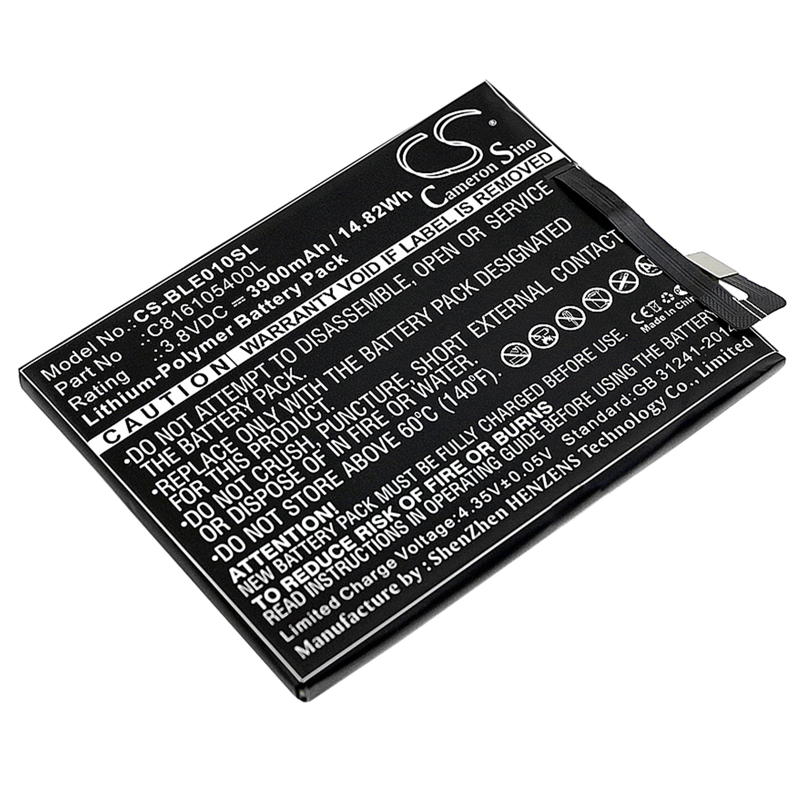 Batteri til SmartPhone, Mobil til BLU Energy X, E010Q