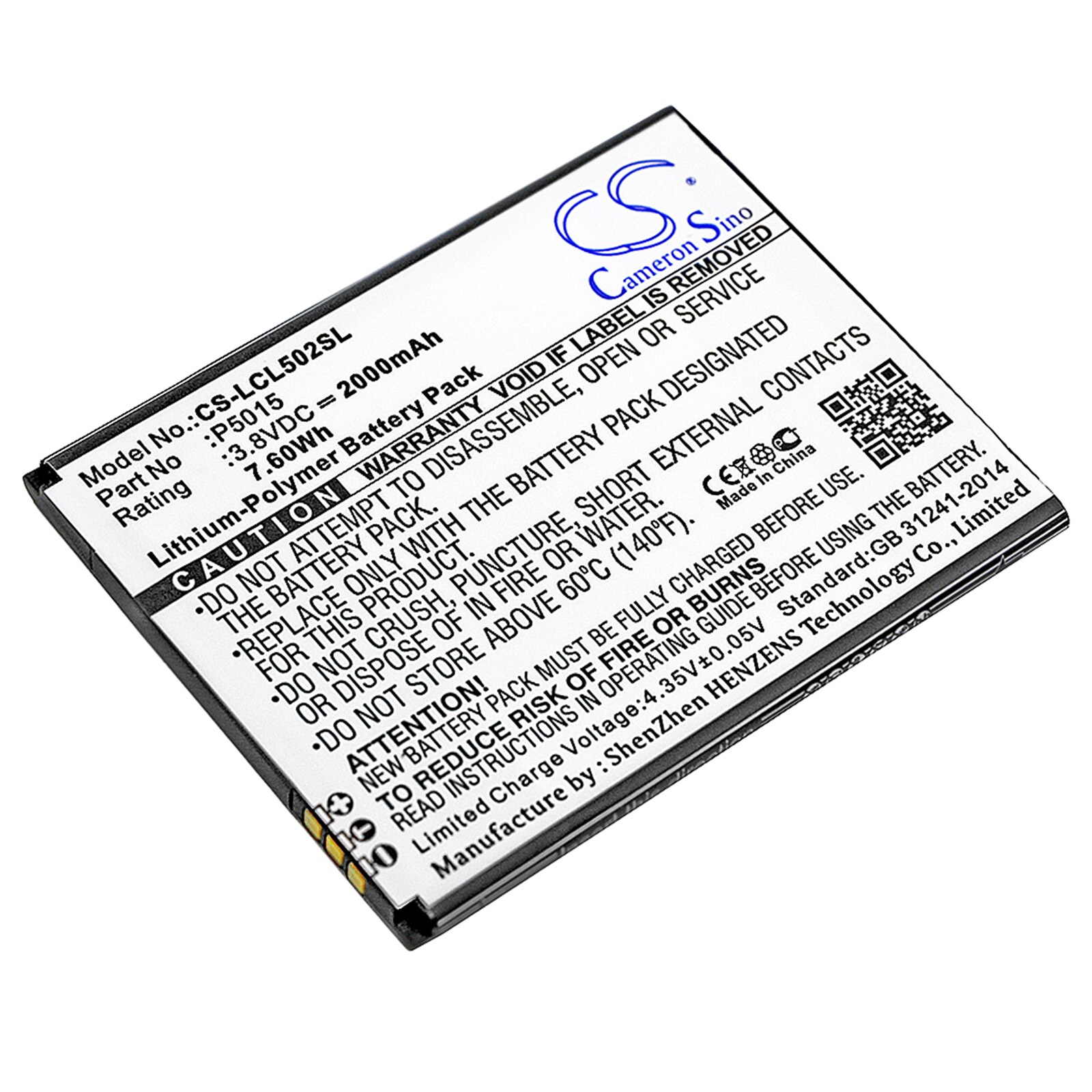 Batteri til SmartPhone, Mobil til Logicom L-ITE 502