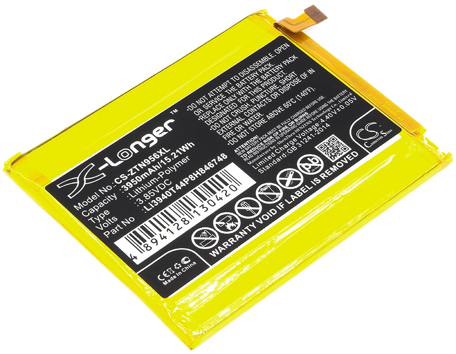 Batteri til SmartPhone, Mobil til ZTE MAX XL, MAX XL TD-LTE, N9560 og andre.