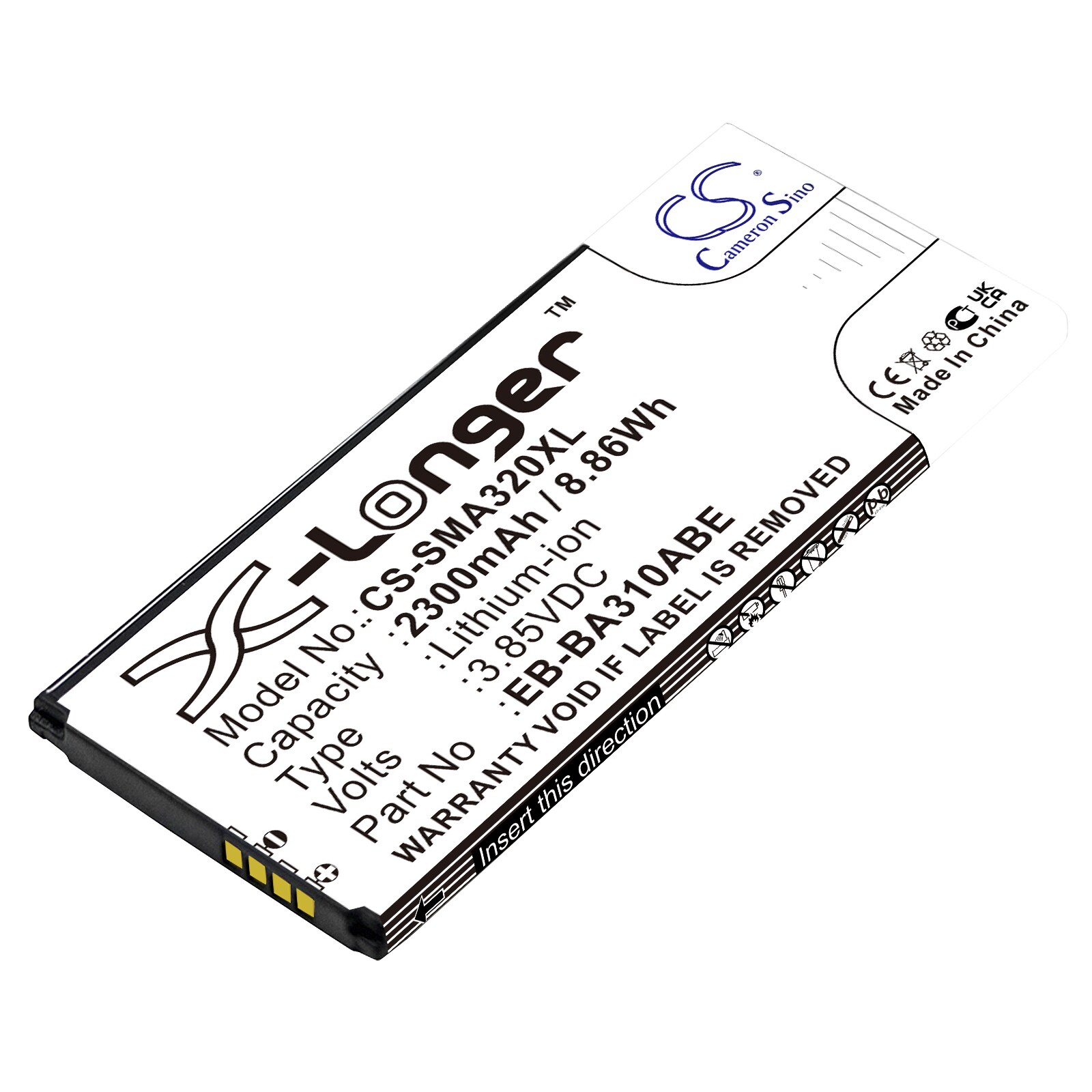Batteri til SmartPhone, Mobil til Samsung Galaxy A3 2016, Galaxy A3 2016 LTE og andre.