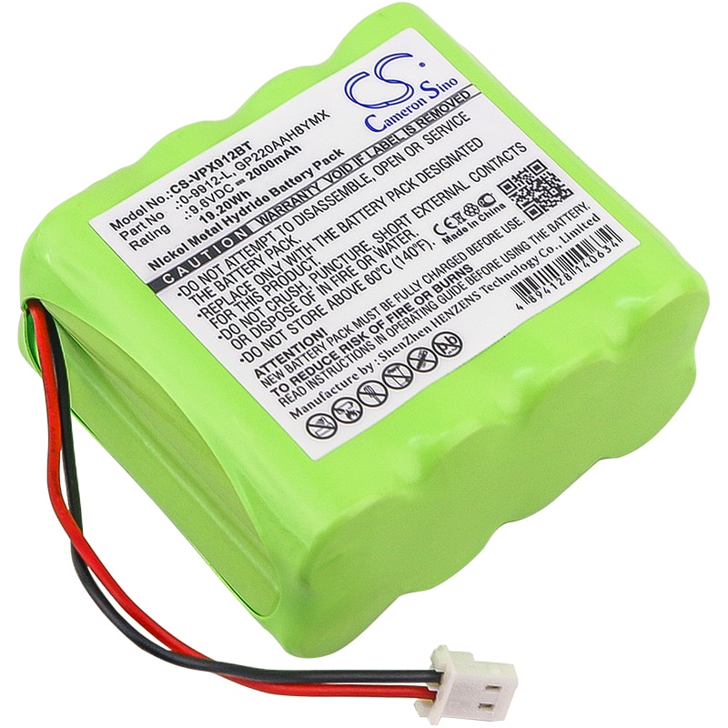 Batteri til alarmsystem til Visonic 0-100459, 0-100498, 0-100535 og andre.