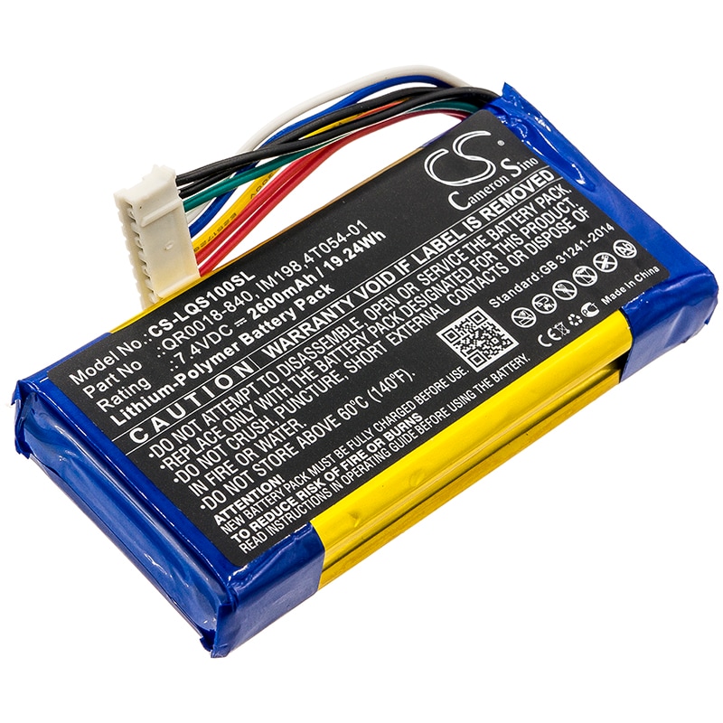 Batteri til alarmsystem til Qolsys IQ Panel