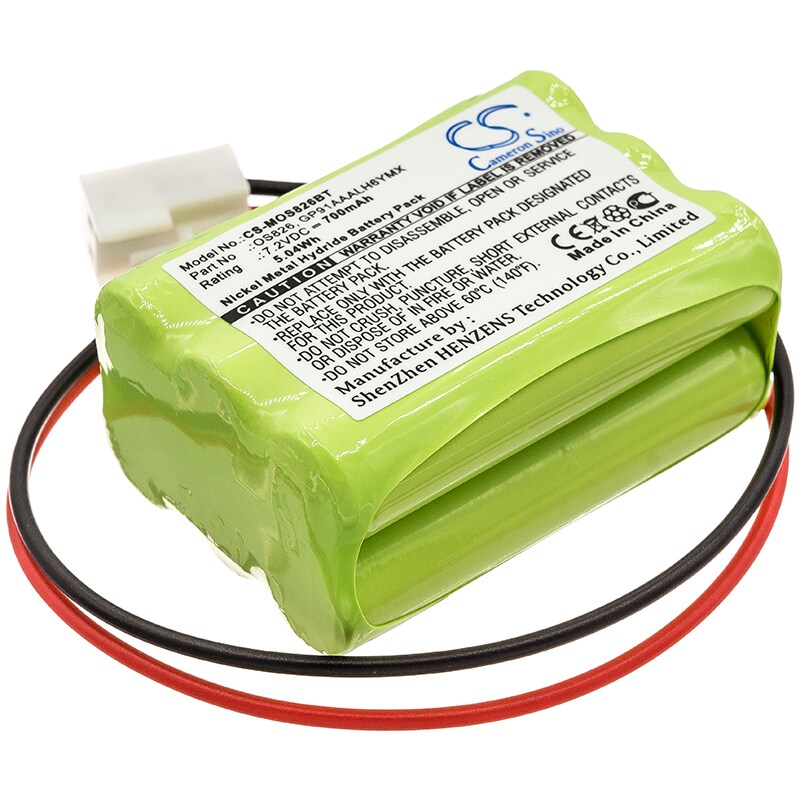 Batteri til alarmsystem til Marmitek ProGuard800-sirene, ProGuard OS826-sirene