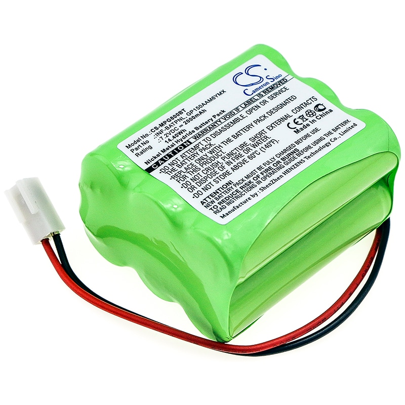 Batteri til alarmsystem til Marmitek ProGuard-kontrolpanel