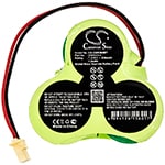 Batteri til alarmsystem til Cobra G368, G198, 4198 osv.