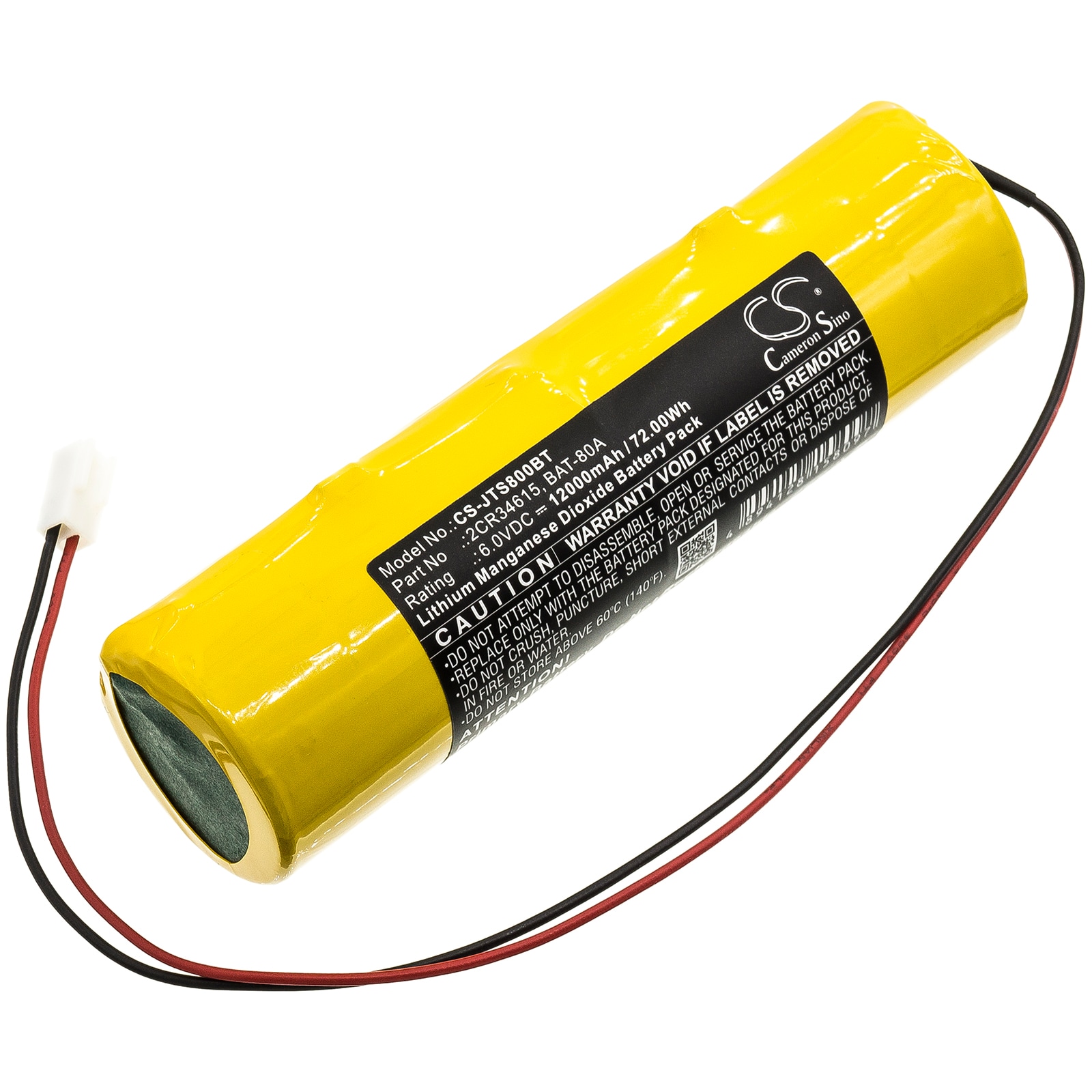 Batteri til alarmsystem til Jablotron JA-80A, OASiS JA-80A, Indexa 8000A