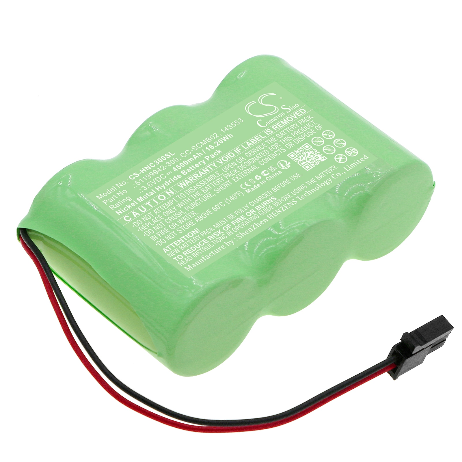 Batteri til alarmsystem til Honeywell C300