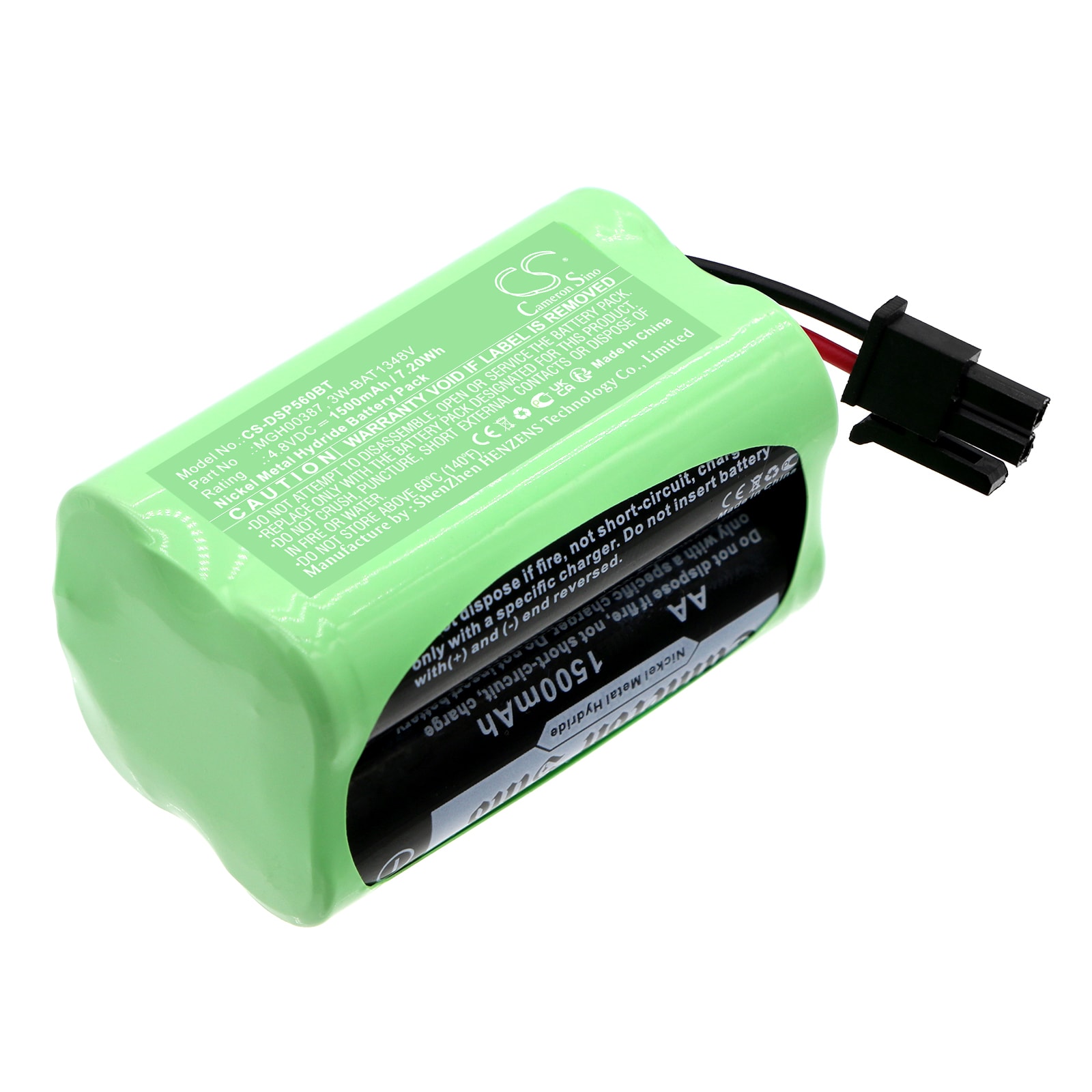 Batteri til alarmsystem til DSC PG9920 Repeater, trådløs DSC-56, WP8010-SP osv.