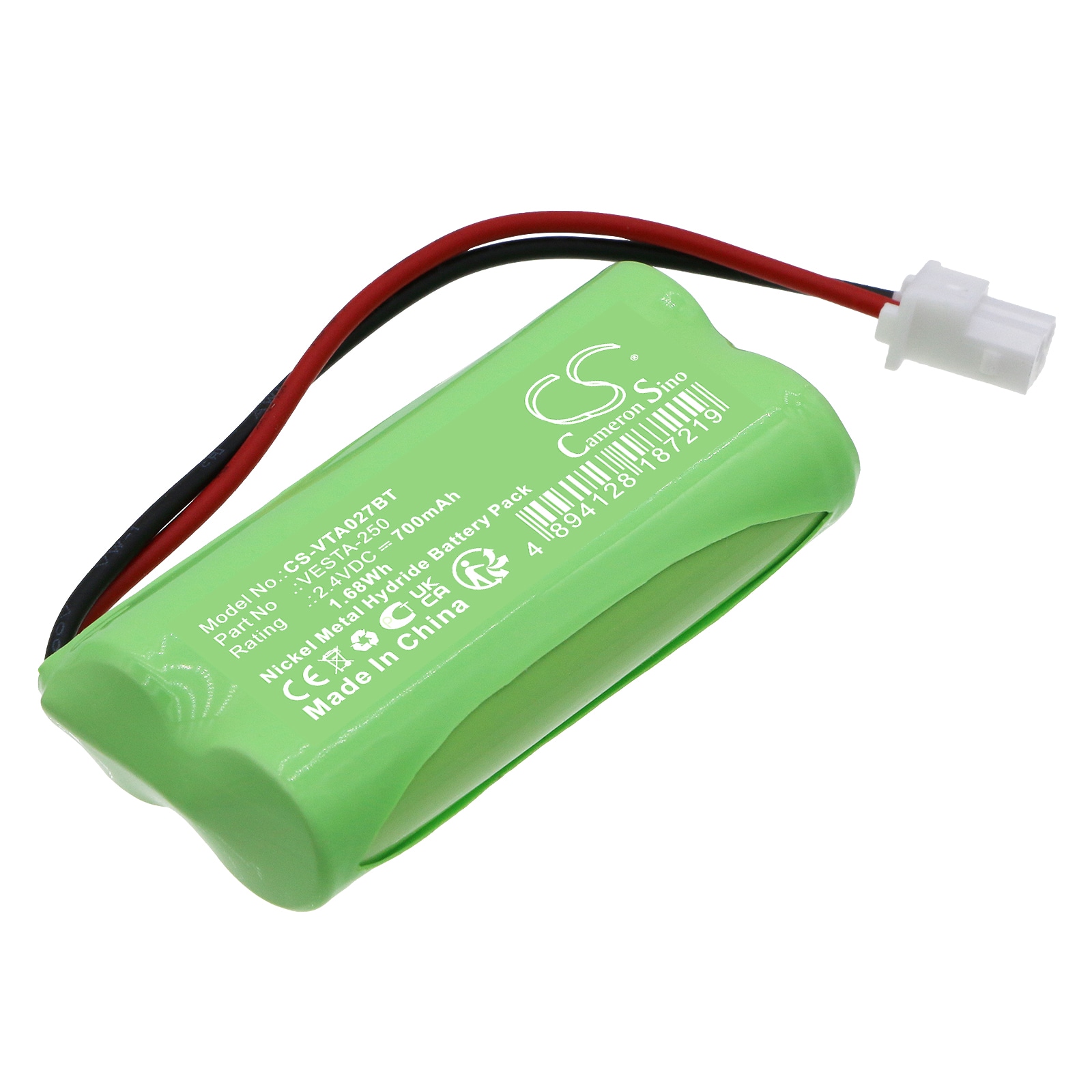 Batteri til alarmsystem til Vesta VESTA-027 HWC-1B-F1, VESTA-224 WEZC-8
