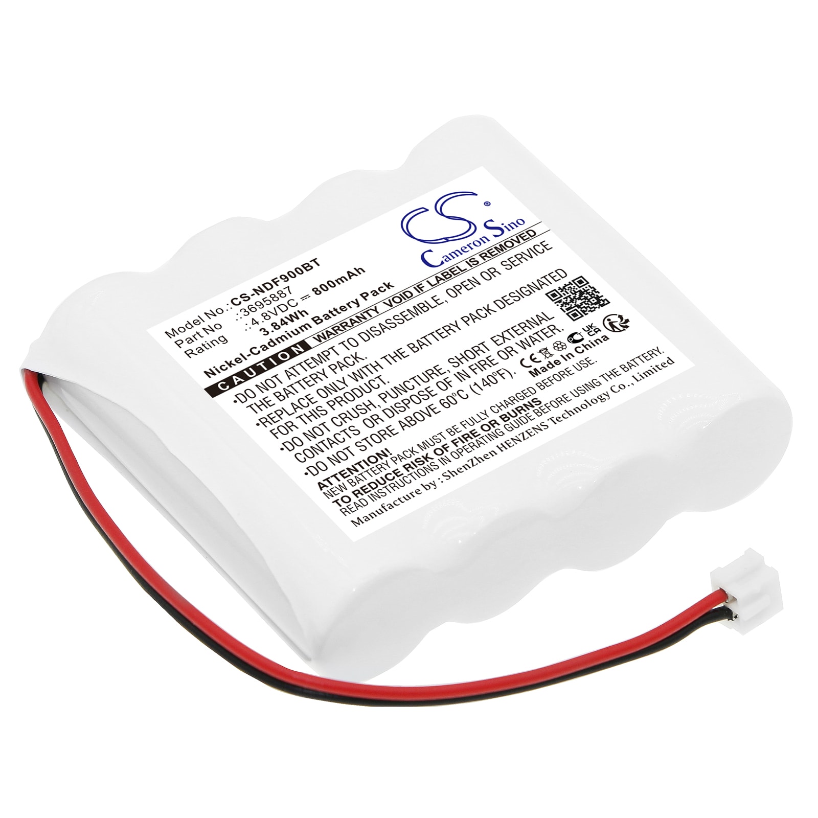 Batteri til alarmsystem til Indexa Repeater 9000FR 35516