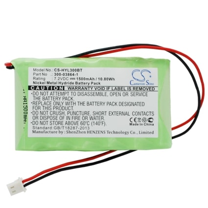 Batteri til alarmsystem til Honeywell Lynx L5200 Touch 2, Lynx L3000, Lynx L5000 og andre.