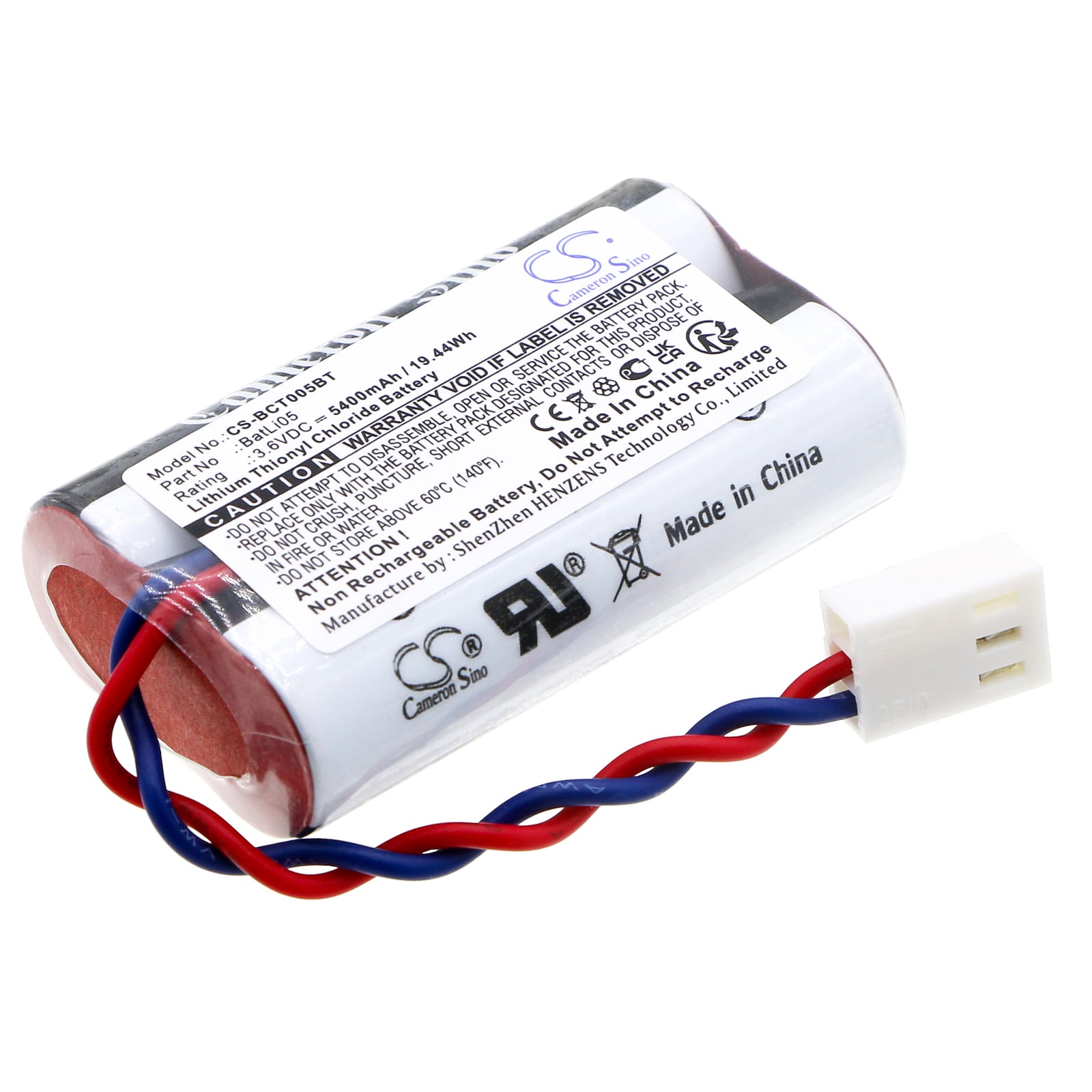 Batteri til alarmsystem til ABB FAS 8904, D8904