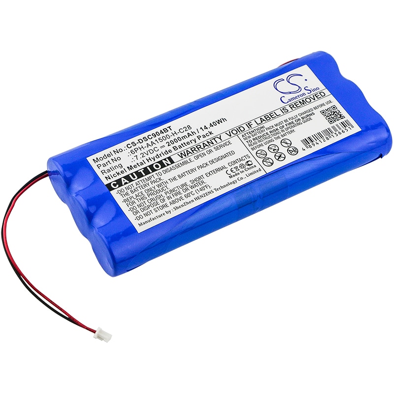 Batteri til alarmsystem til DSC Impassa wireless, SCW9045 osv.
