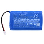 Batteri til alarmsystem til Abus Secvest, FUAA50000, FUAA50100 osv.