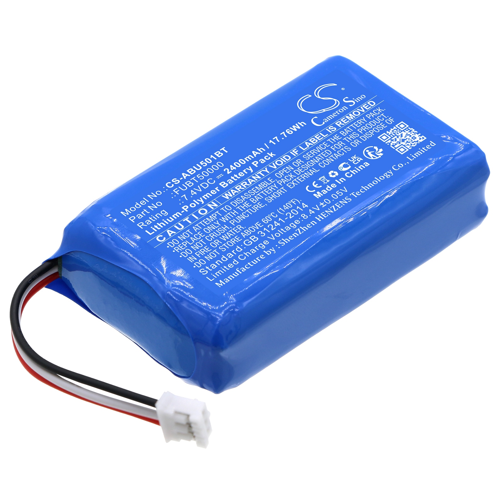 Batteri til alarmsystem til Abus Secvest, FUAA50000, FUAA50100 osv.