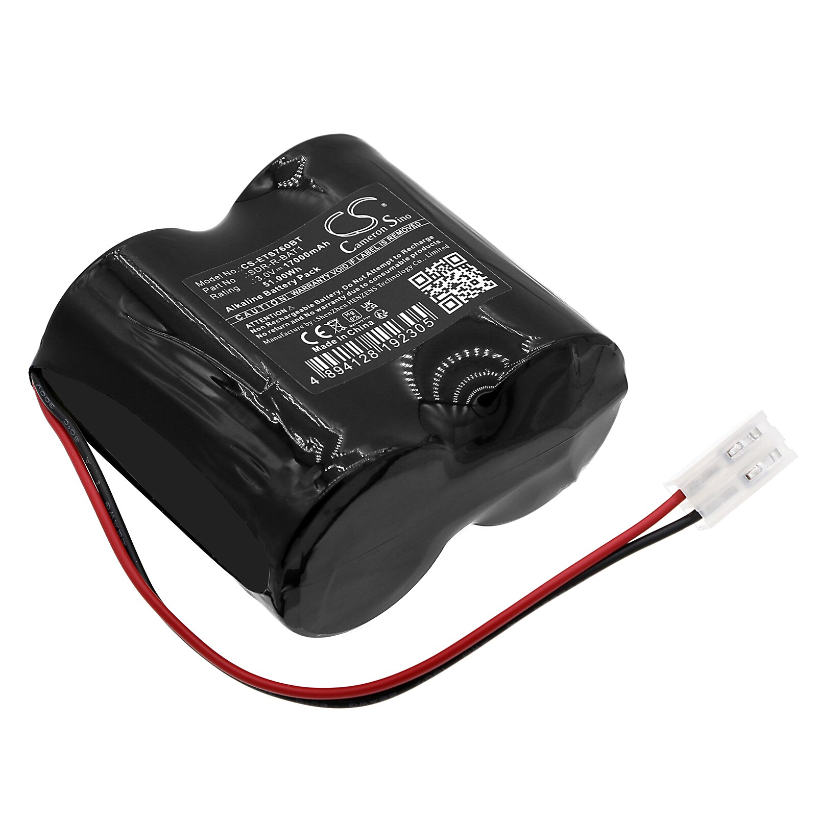 Batteri til alarmsystem til Eaton Scantronic 760SB, 760ES alarm