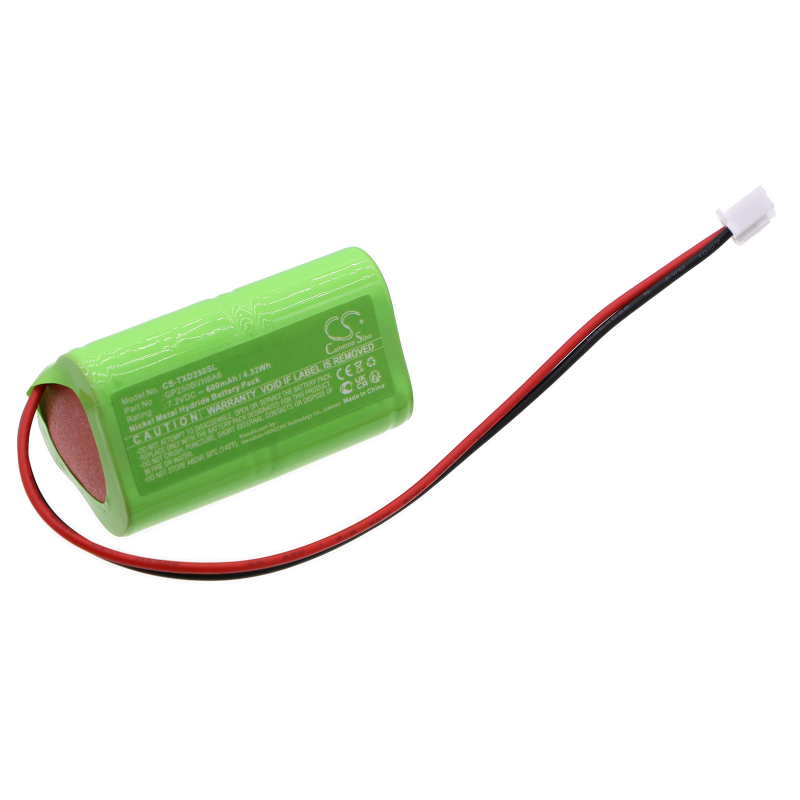Batteri til alarmsystem til Texecom Odyssey Extended Life Sirene Alarm