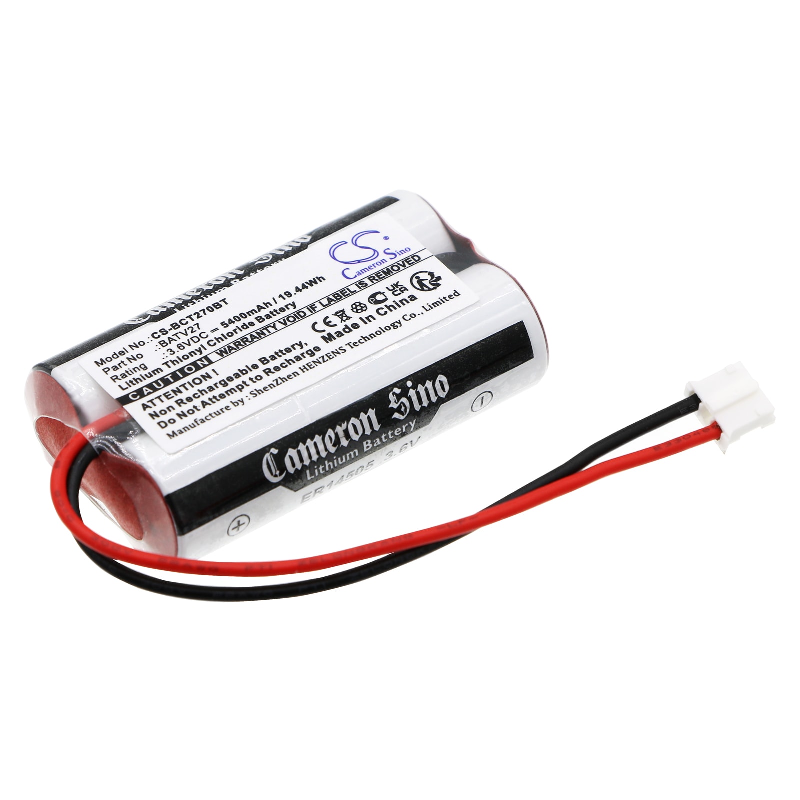 Batteri til alarmsystem til DAITEM 152-27D, 153-27D