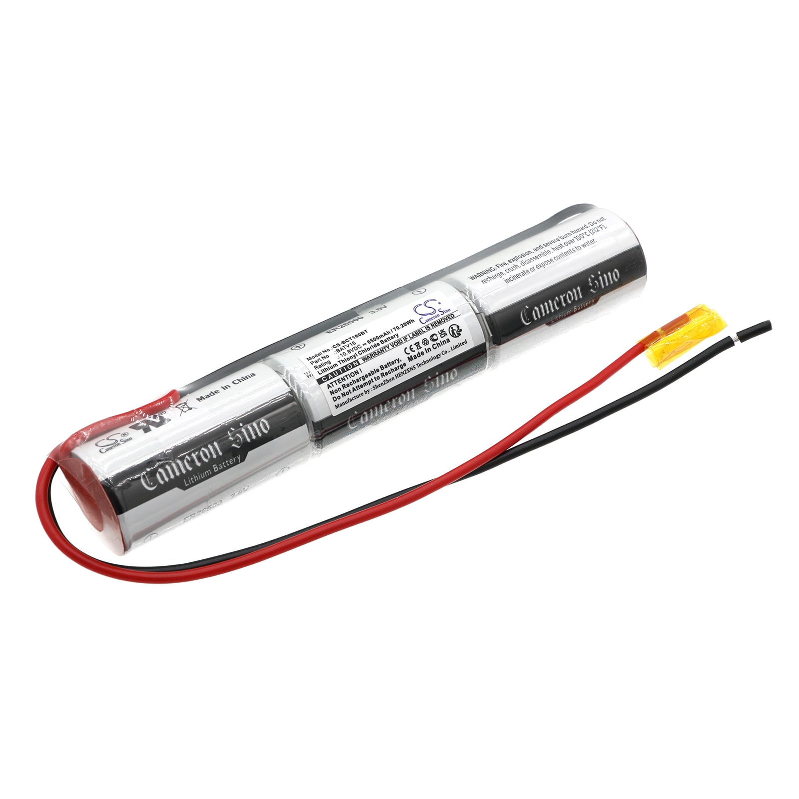 Batteri til alarmsystem til DAITEM DC643, C104 Compact