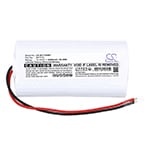 Batteri til alarmsystem til DAITEM DC405, DC636, DC640