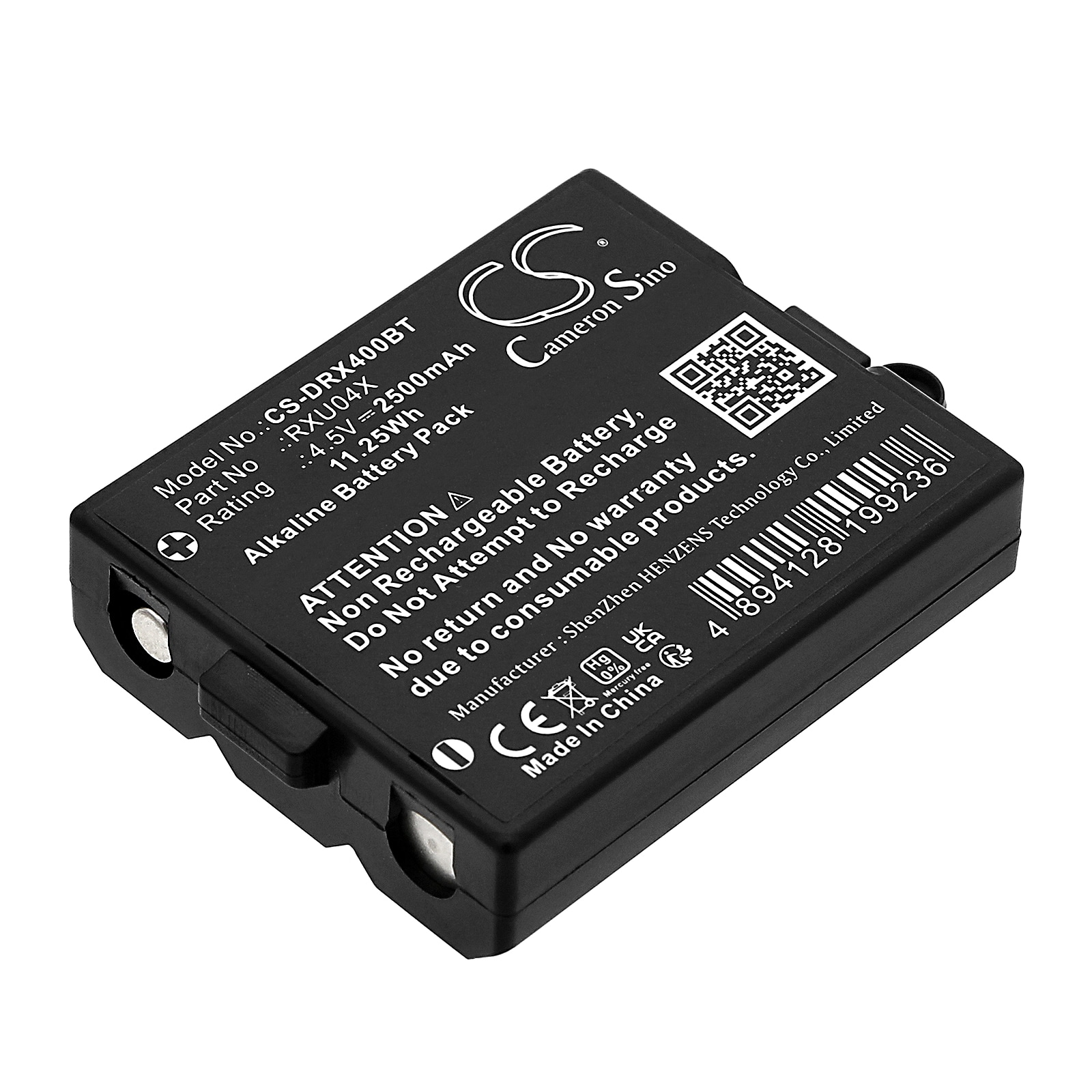 Batteri til alarmsystem til DAITEM D18 Codeeinrichtung SA660AX
