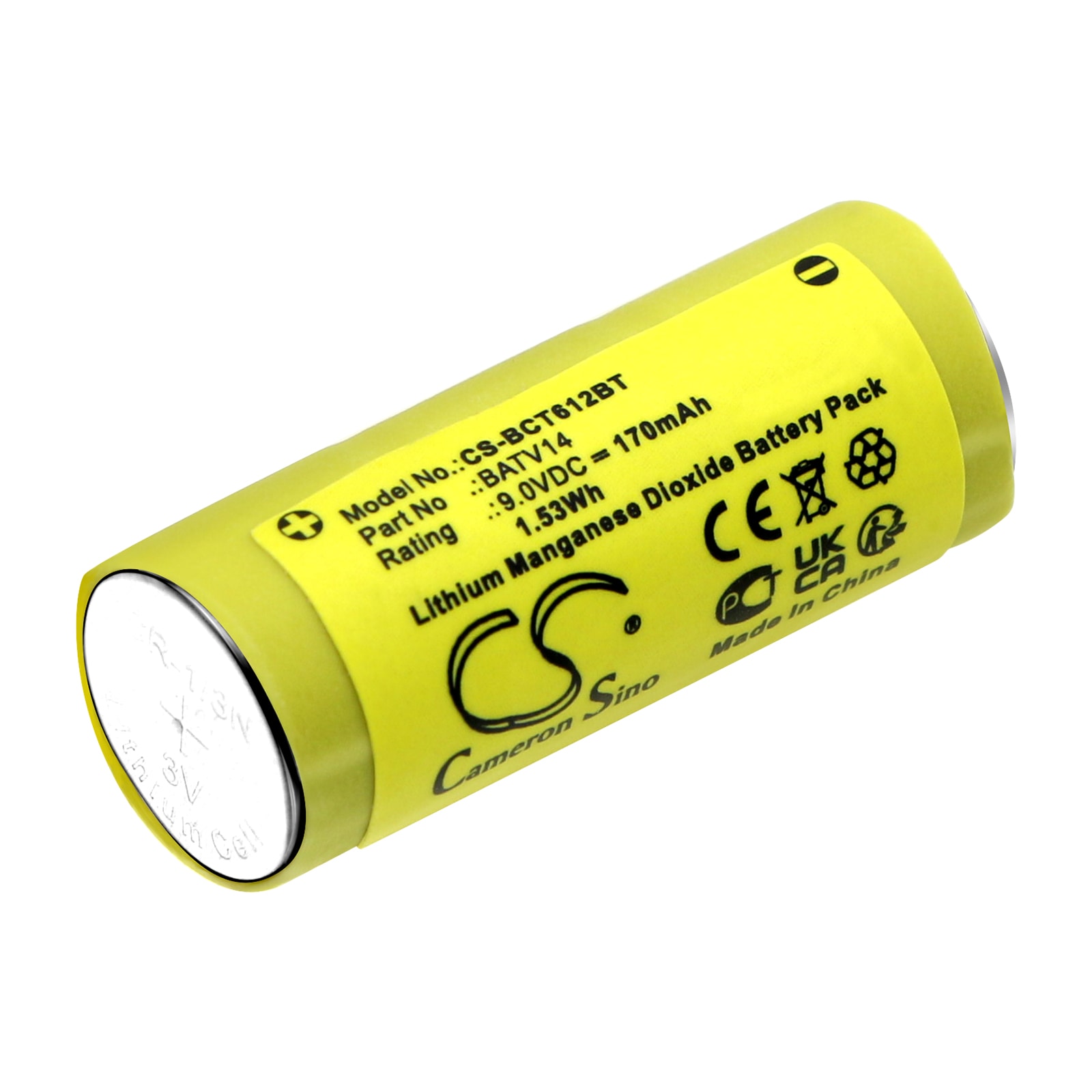 Batteri til alarmsystem til DAITEM DC611, DC612