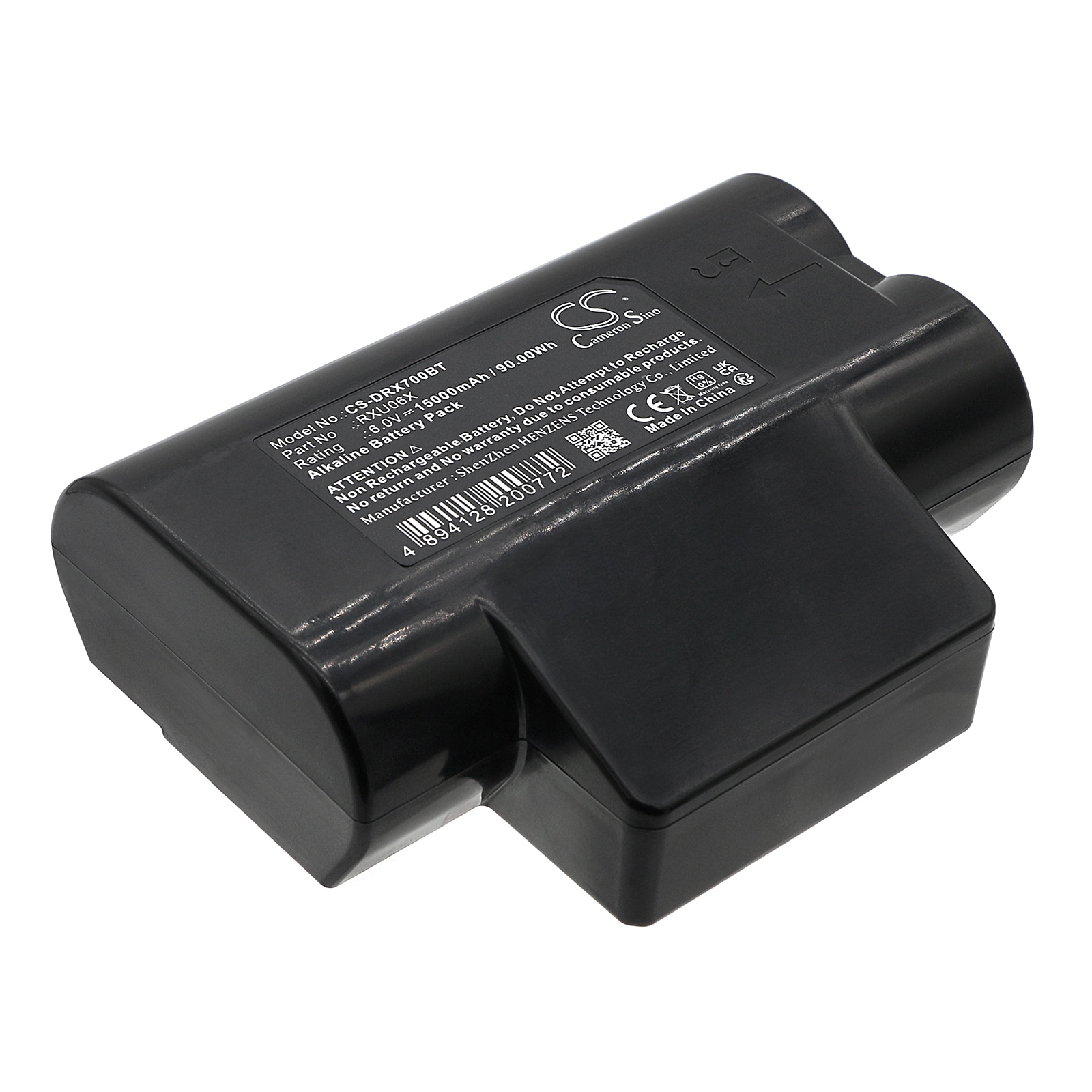Batteri til alarmsystem til DAITEM SA413AX, SA700AX, RLD405F osv.