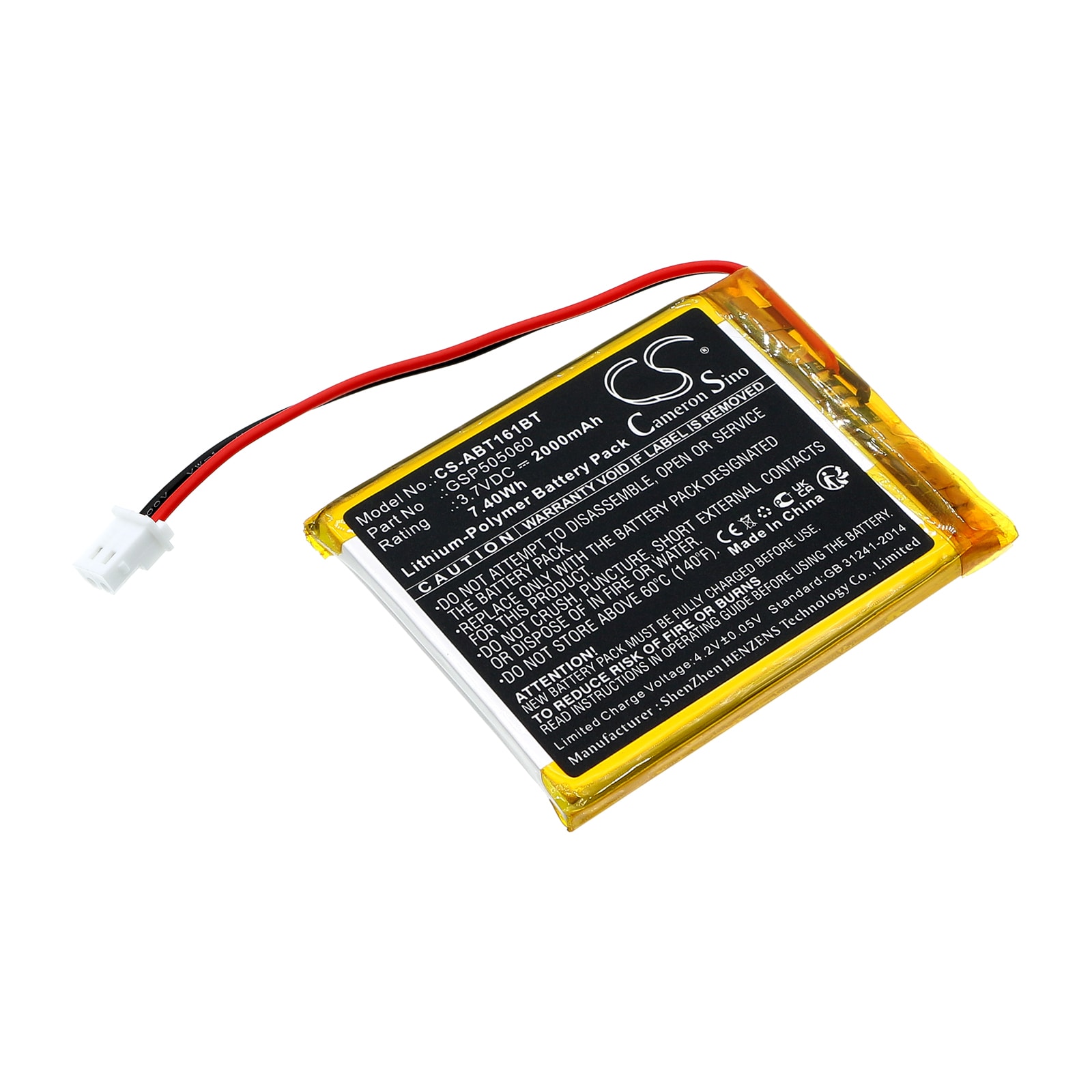 Batteri til alarmsystem til Abus TVAC16001