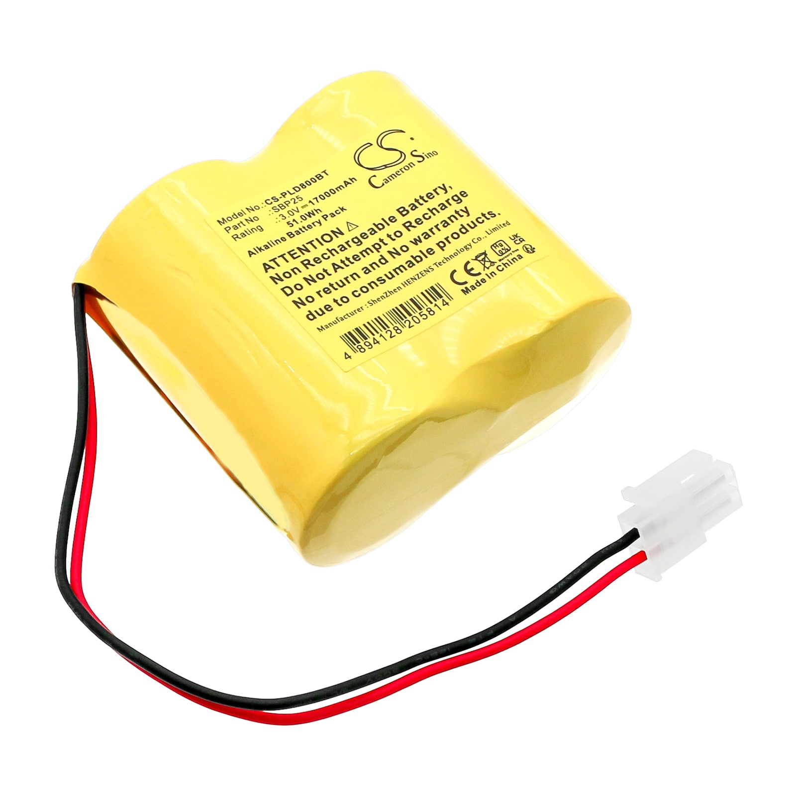 Batteri til alarmsystem til PRIMAPROTECT DSP80-F4