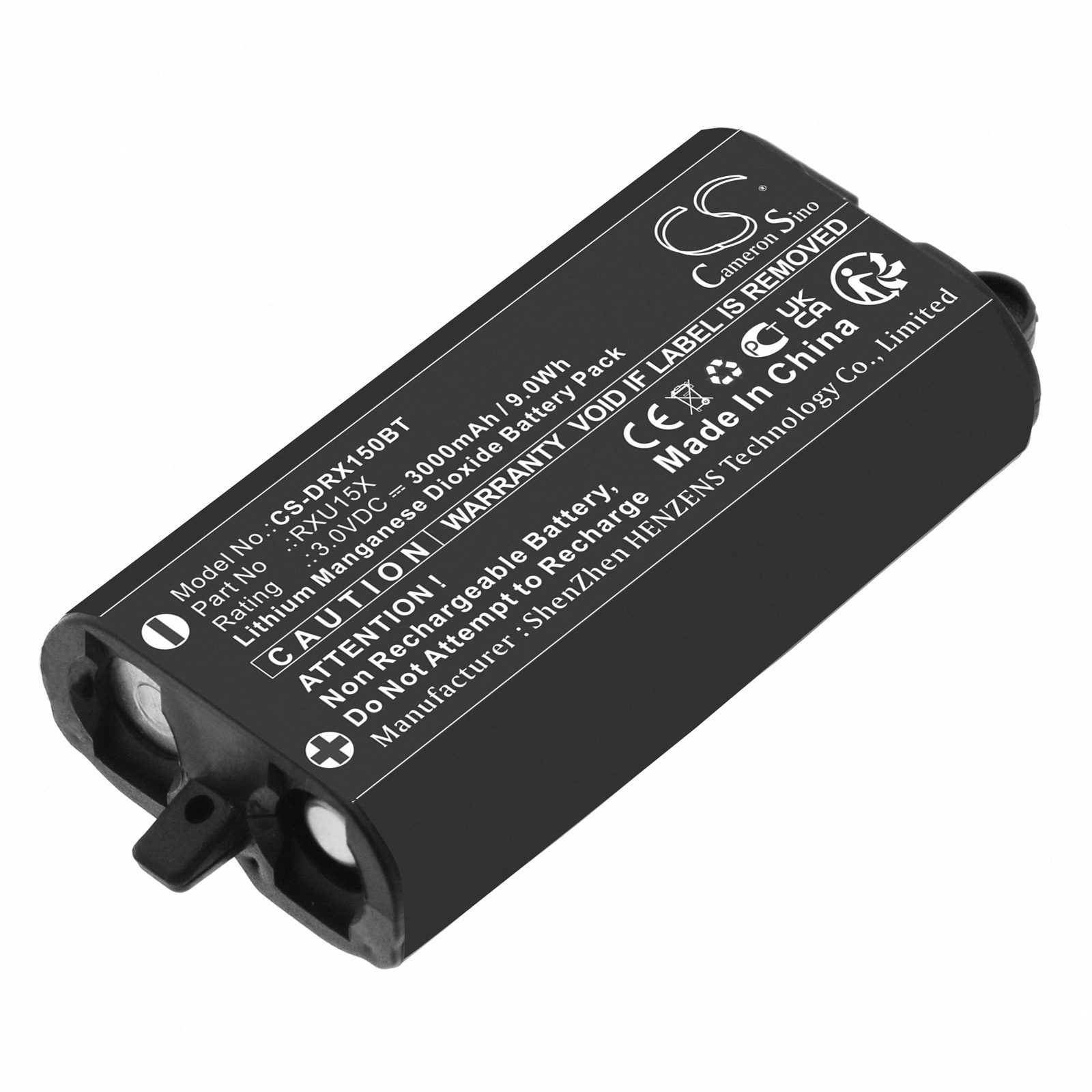 Batteri til alarmsystem til DAITEM SH156AX
