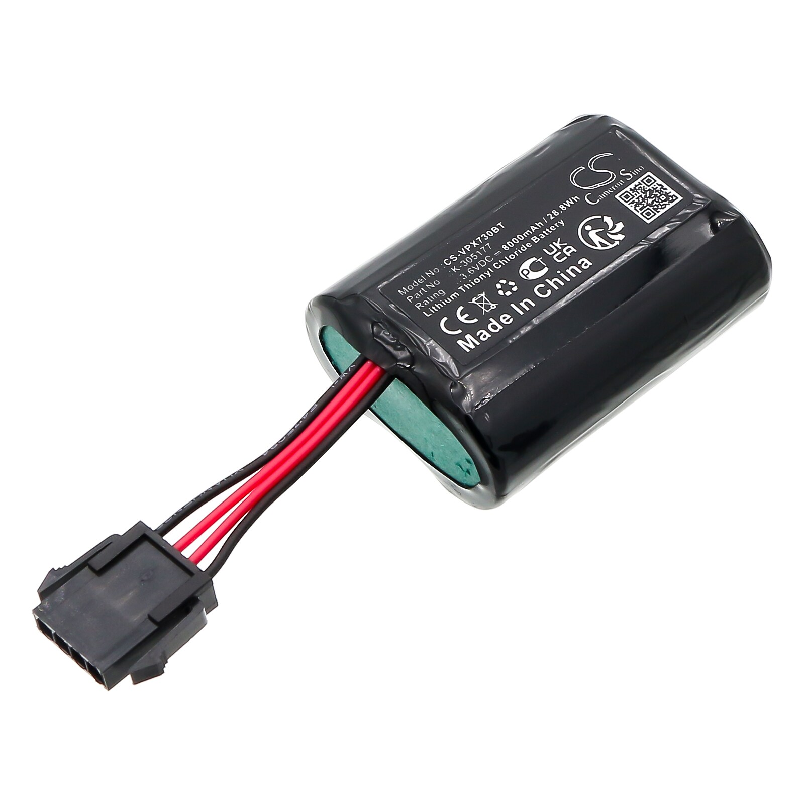 Batteri til alarmsystem til Visonic MCS-730, MCS-740 PowerMax Sirene osv.