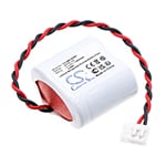 Batteri til alarmsystem til Siemens Sintony LB350334, alarmer LABEL CESAR