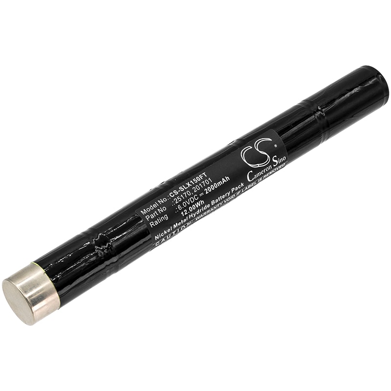 Batteri til lommelygte til Streamlight SL-15X, SL-20XP, SL-20XP lommelygte