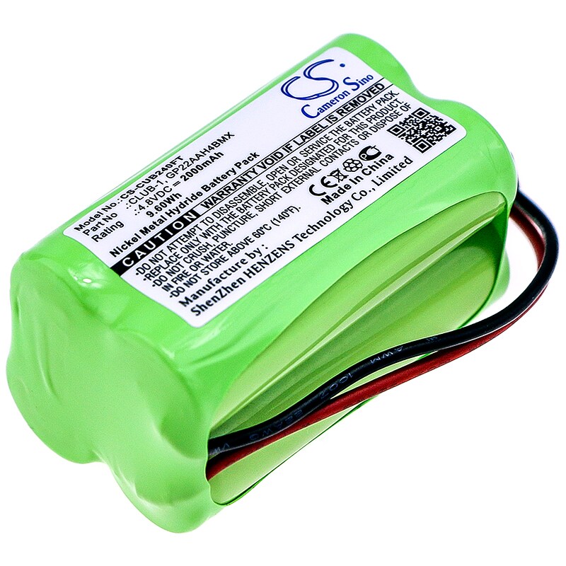 Batteri til lommelygte til Clulite Range, lommelygte