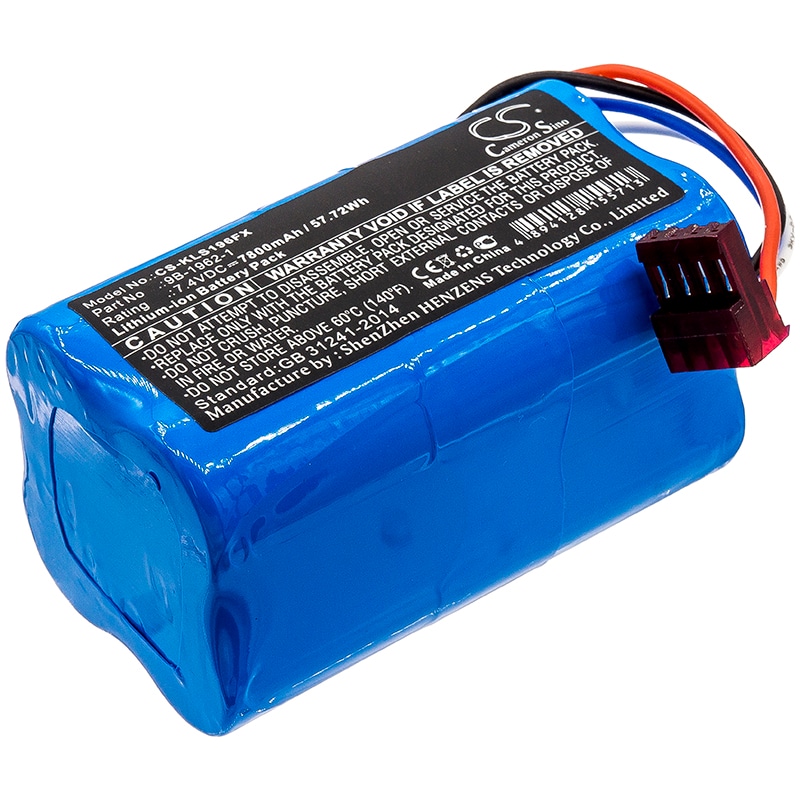 Batteri til lommelygte til Koehler Lighthawk LED, Lighthawk Vision LED, 07712 og andre.