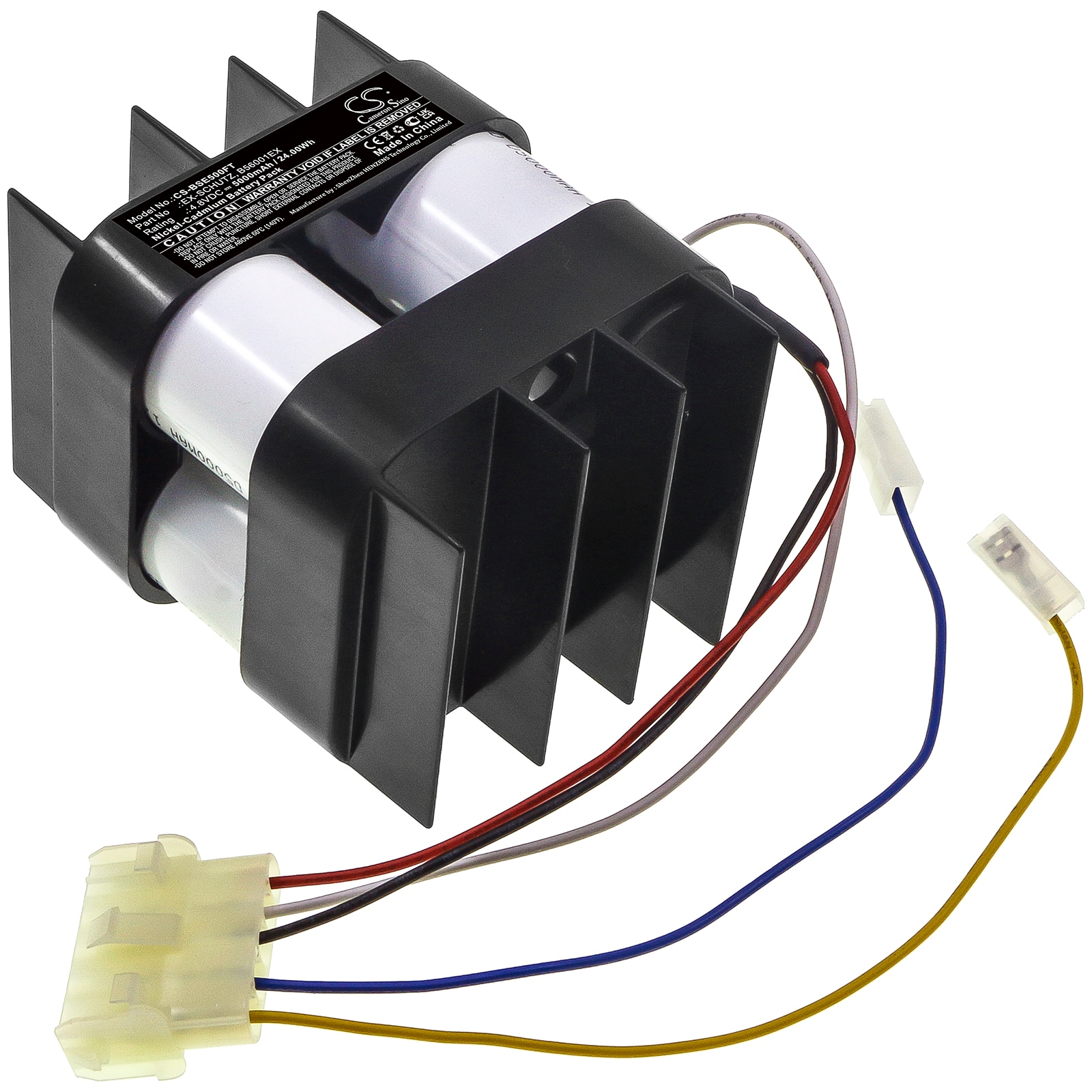Batteri til lommelygte til CEAG HSE5, HSE5ex, SEB8DIN osv.