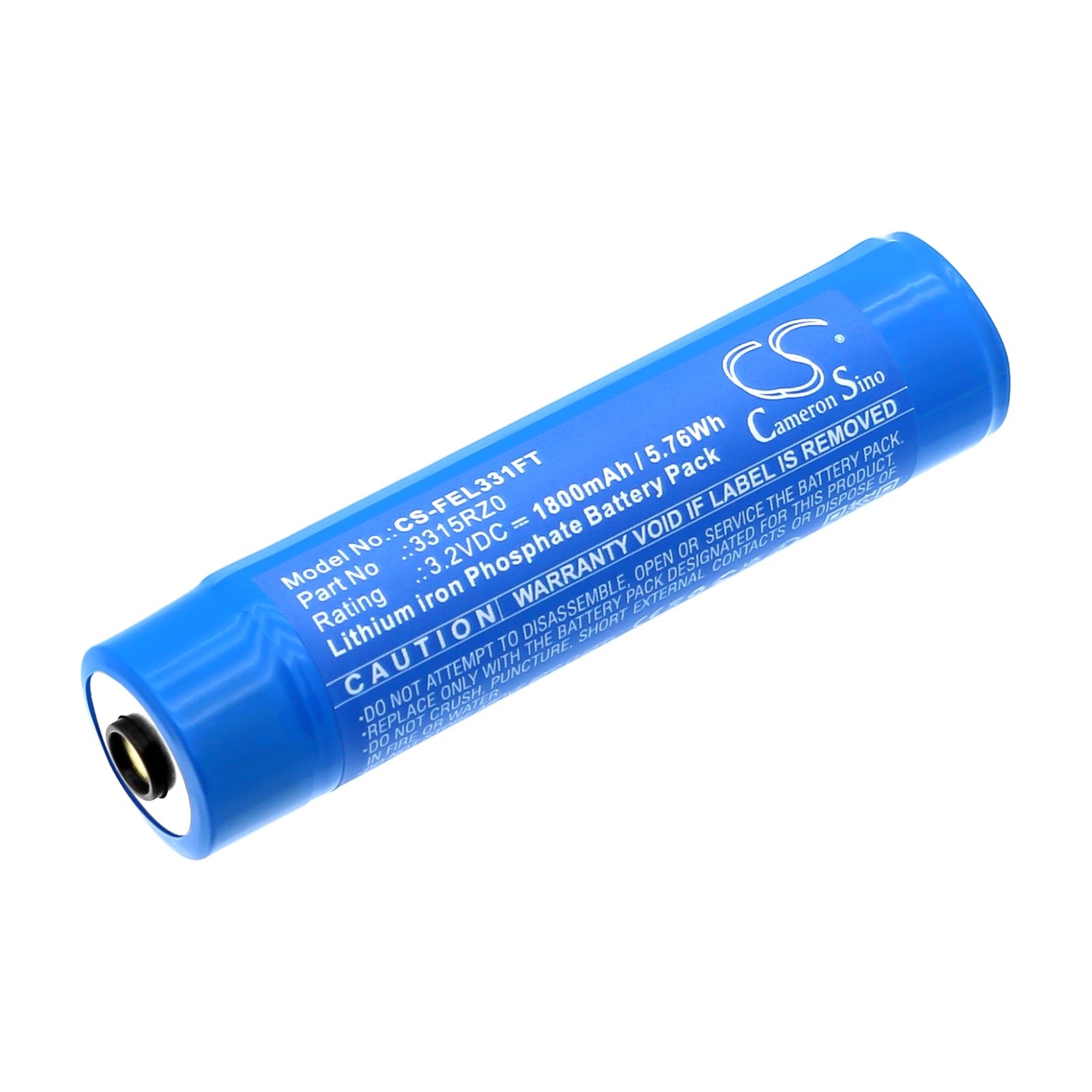 Batteri til lommelygte til Pelican 3315R, 3315R-RA