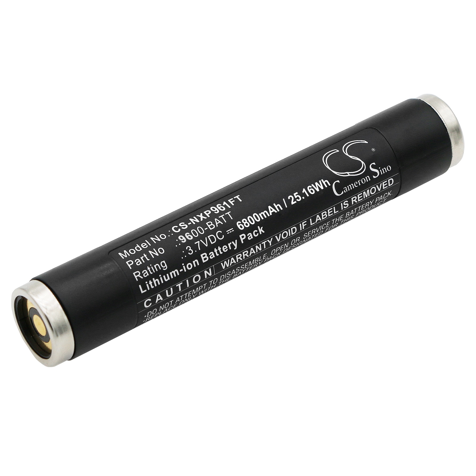 Batteri til lommelygte til Nightstick 9500, 9600, 9900 osv.