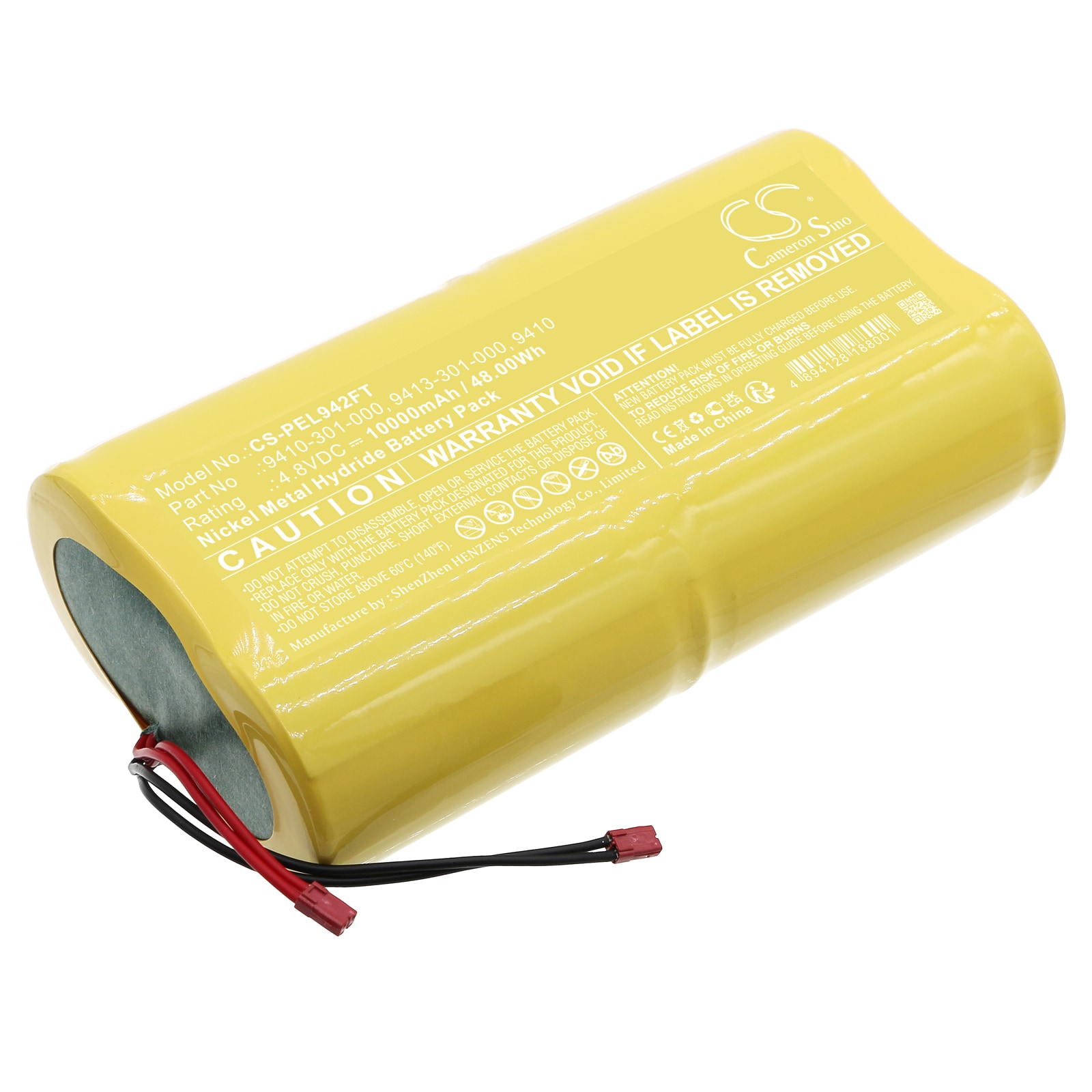 Batteri til lommelygte til Pelican 9410, 9419